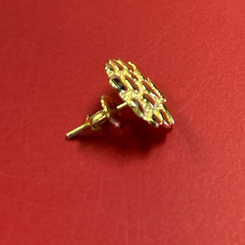 Stud earring silver